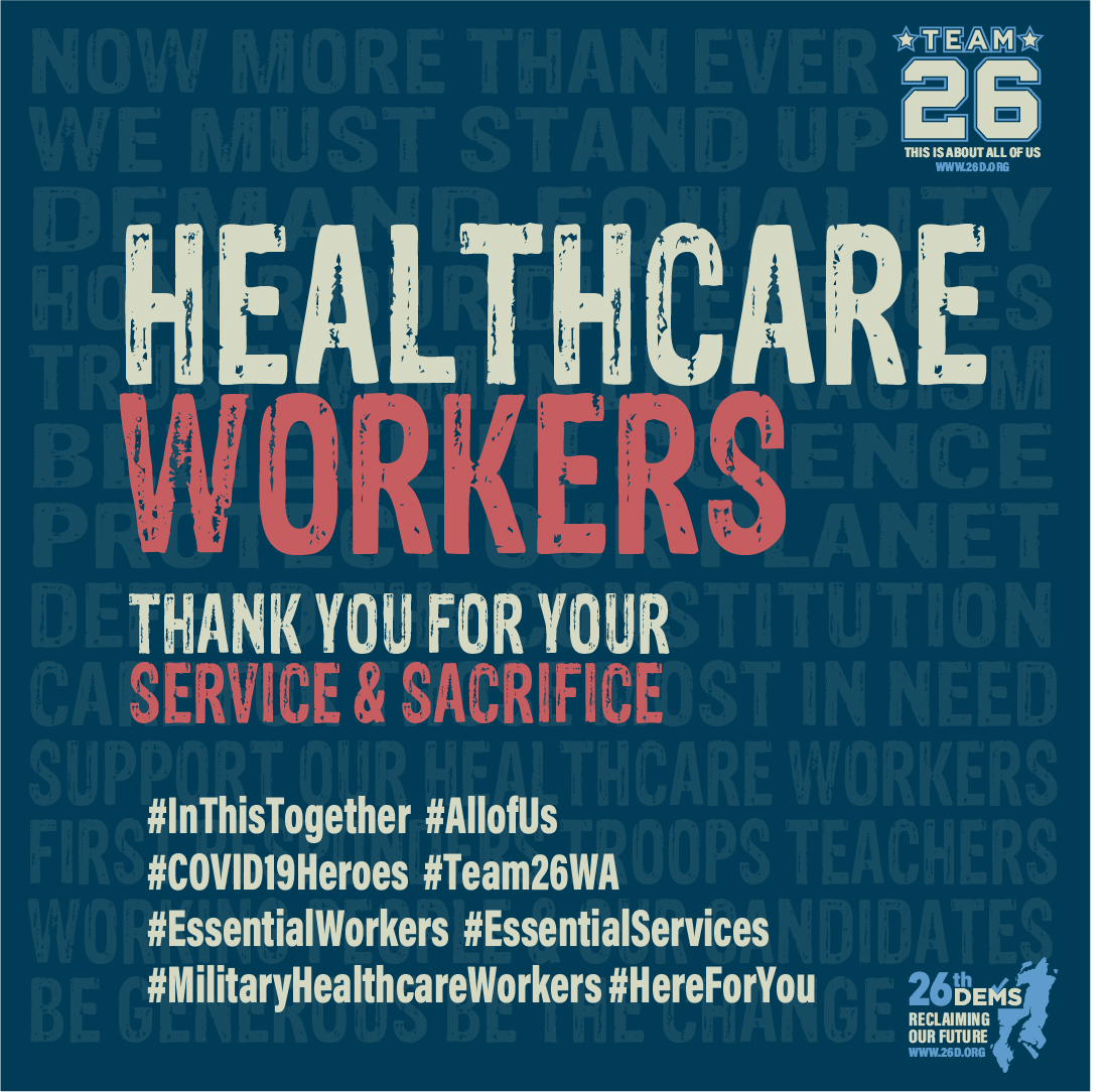 HEALTHCARE WORKERS Thank you for your service and sacrifice We may have taken our healthcare workers for granted in the past, but now their heroism is undeniable and obvious for all to admire and applaud. We are continually astonished by the dedication and bravery of our healthcare workers in the face of grueling, and devastating […]
